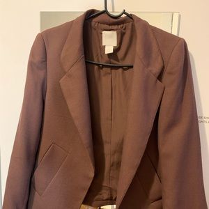 H&M brown blazer